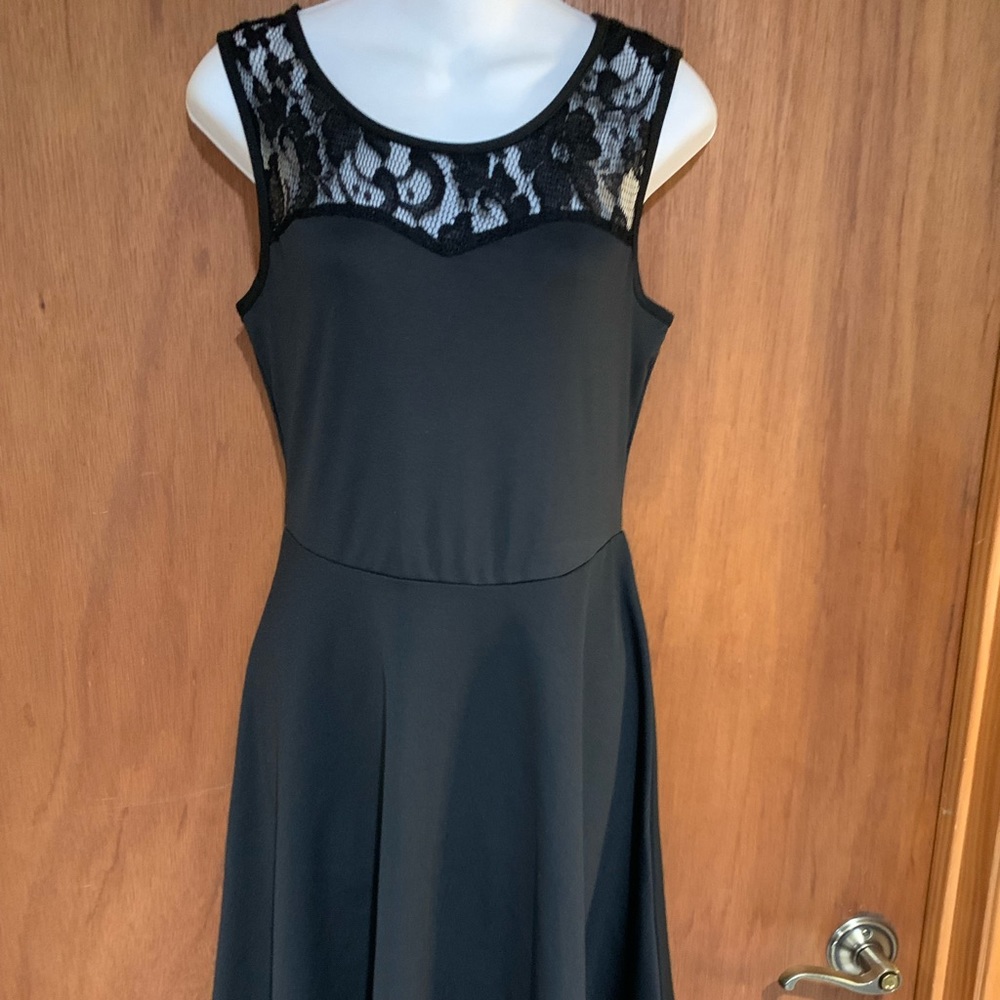 simple black dress